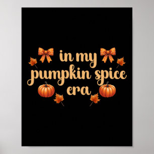 Poster Vibes d'automne Thanksgiving dans My Citrouille Sp