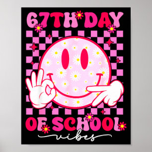 Poster Vibes de la 67e journée d'école 67 Mème Visage sou