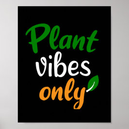 Poster Vibes plante uniquement