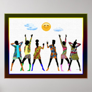 Poster Vibes positives