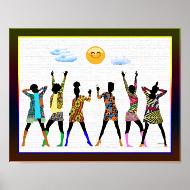 Poster Vibes positives (Devant)