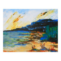 Vibrant Coastal Landscape