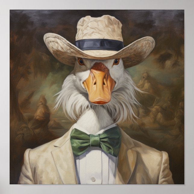 Poster Vibrant Kent Duck - Oeuvre d'inspiration na (Devant)