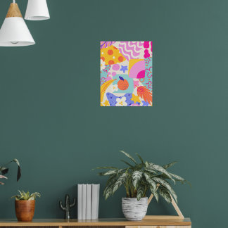 Poster Vibrant Maxi Patchwork