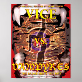 Poster Vice officiel contre Vampyres
