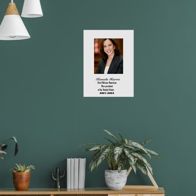 POSTER VICE-PRÉSIDENT KAMALA HARRIS (Salon 1)