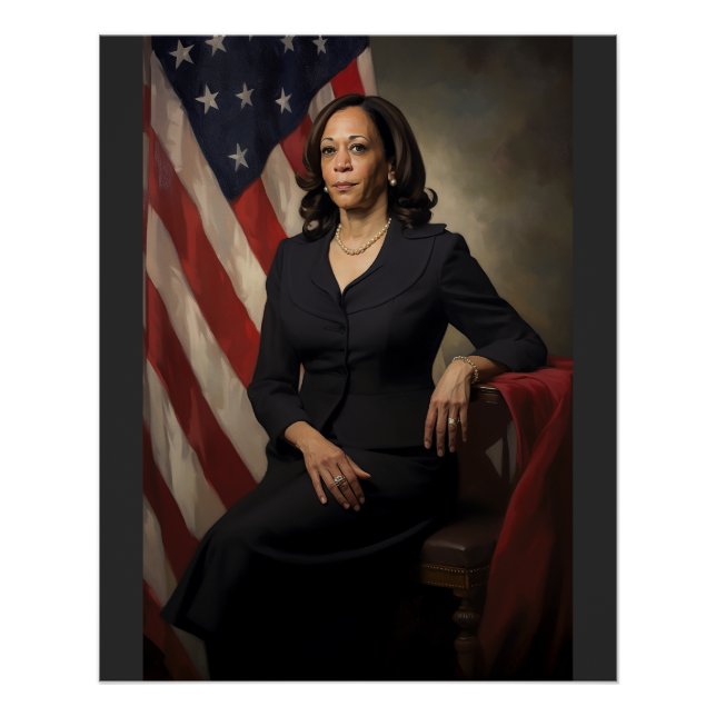 Poster Vice-Président Kamala Harris (Devant)