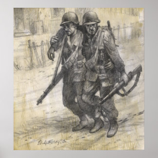 Poster Victime de la mine Schu