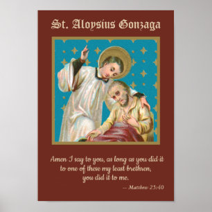 Poster Victime de St. Aloysius & Plague (M 006)