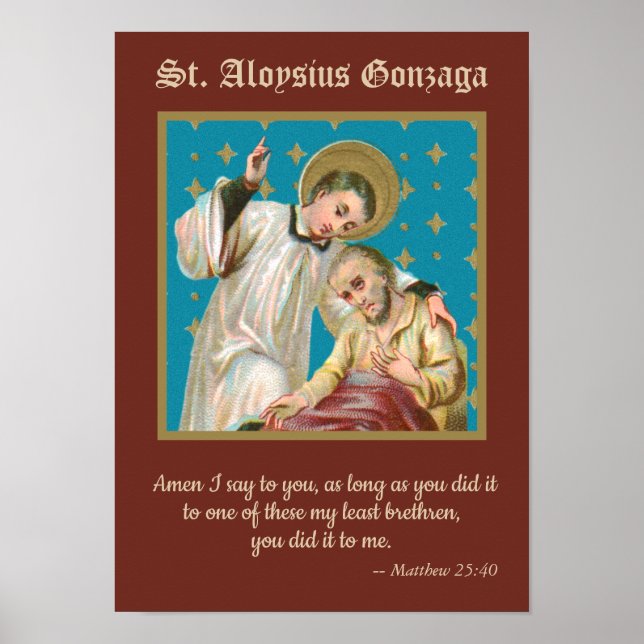 Poster Victime de St. Aloysius & Plague (M 006) (Devant)