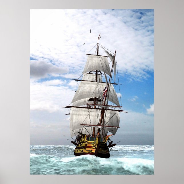 Poster Victoire de H M S (Devant)