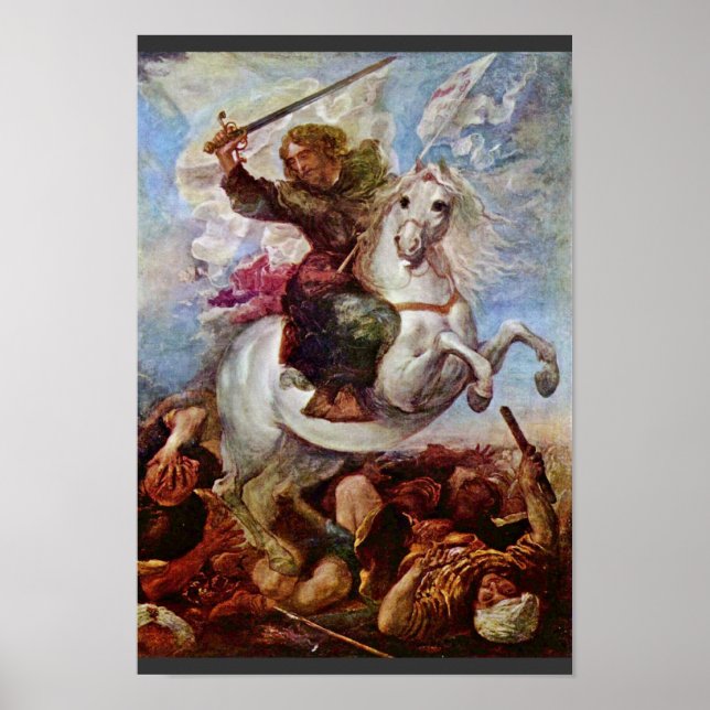 Poster Victoire De Saint Jacques L'Apôtre Sur Les Maures, (Devant)