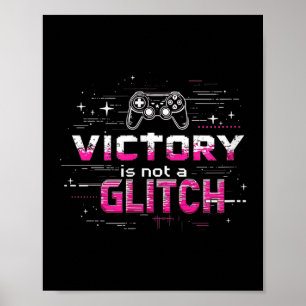 Poster Victoire N'Est Pas Un Joueur De Citation De Jeu Gl