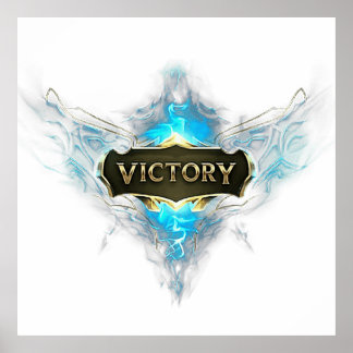 Poster Victoire - Un symbole de triomphe et de réussite