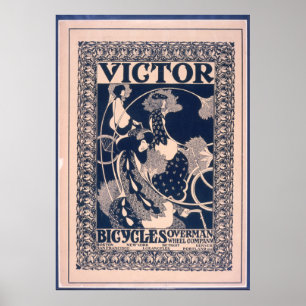 Poster Victor Bicycles