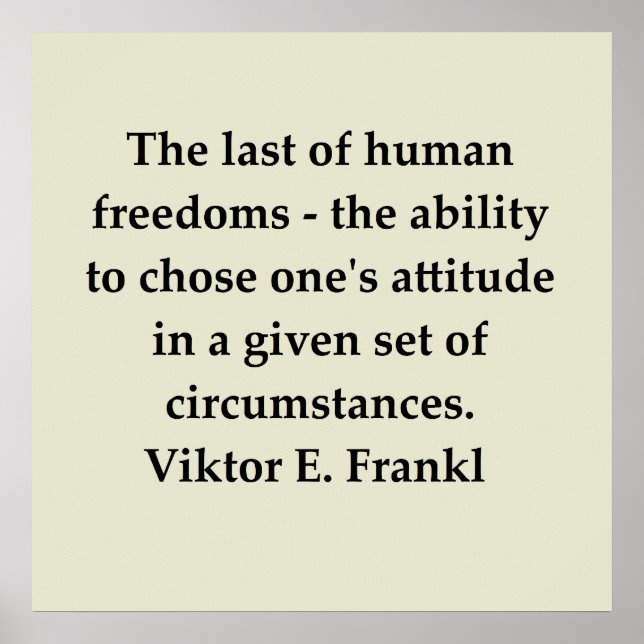 Poster victor frankl citation (Devant)