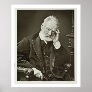 Poster Victor Hugo (1802-85), de la Galerie Contemporaine