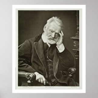 Poster Victor Hugo (1802-85), de la Galerie Contemporaine