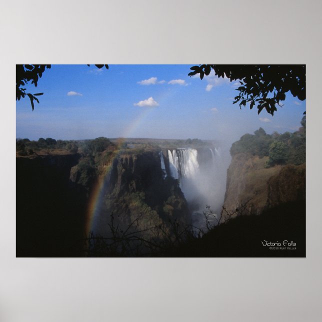 Poster Victoria Falls 2 (Devant)