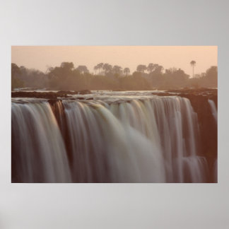 Poster Victoria Falls Surise