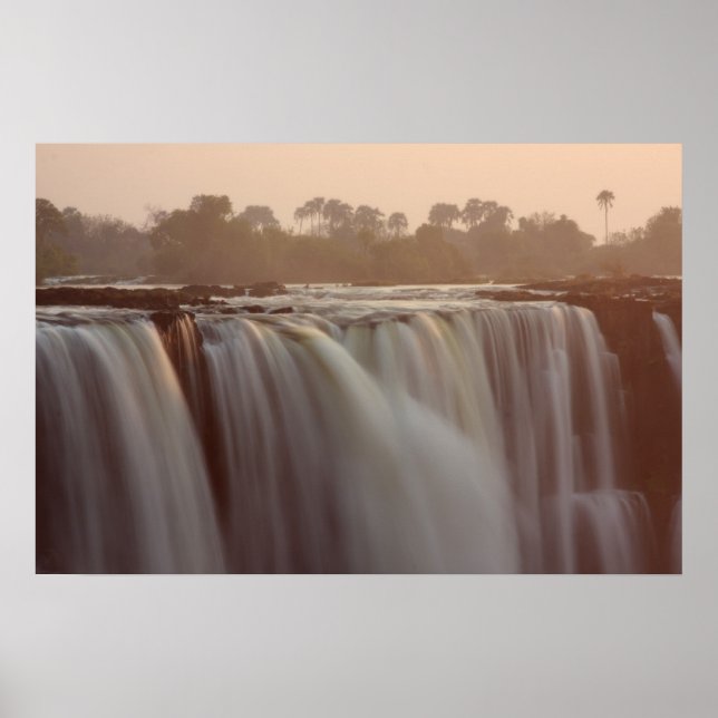 Poster Victoria Falls Surise (Devant)