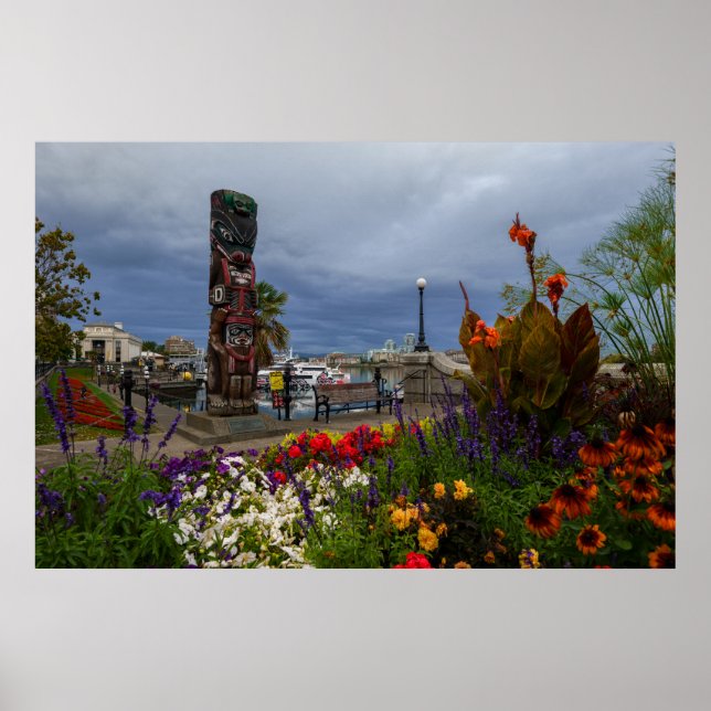 Poster Victoria Harbour (Colombie-Britannique), Vancouver (Devant)
