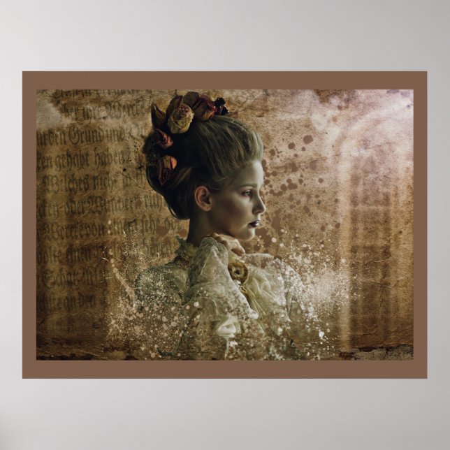 Poster Victorian Ghost Lady in Waiting (Devant)