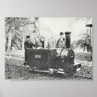 Poster victorien Eaton 1896 du moteur de mesure mi