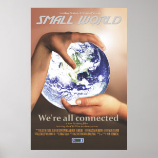 Poster vidéo CSA Small World 27X40