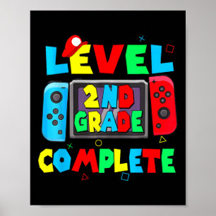 Poster Vidéo du dernier jour d'école niveau 2e année term