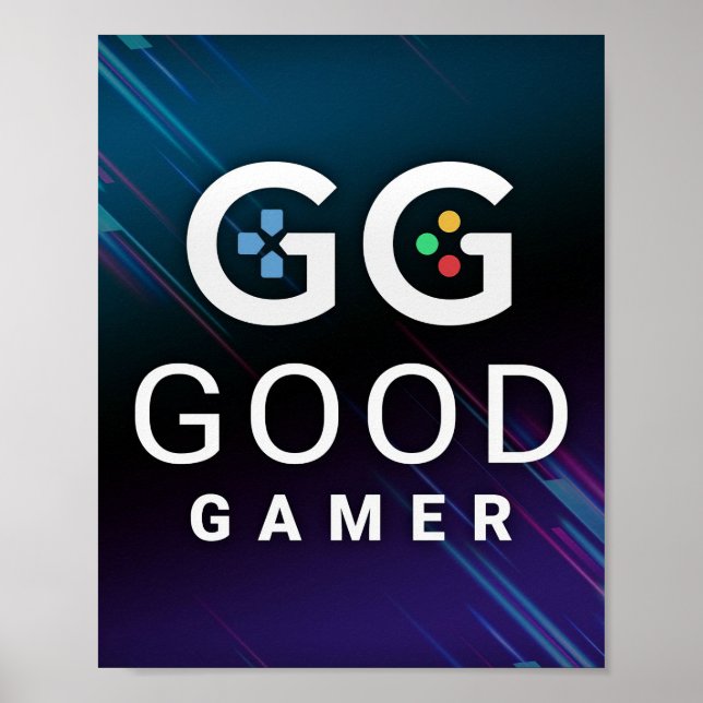 Poster Vidéo GG Good Gamer (Devant)