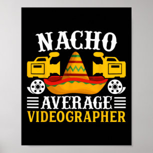 Poster Vidéographe Nacho Moyen - Funny Cinco De Mayo V