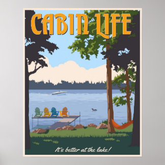 Poster Vie cabine
