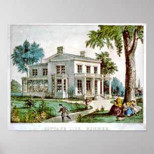 Poster Vie de cottage, été