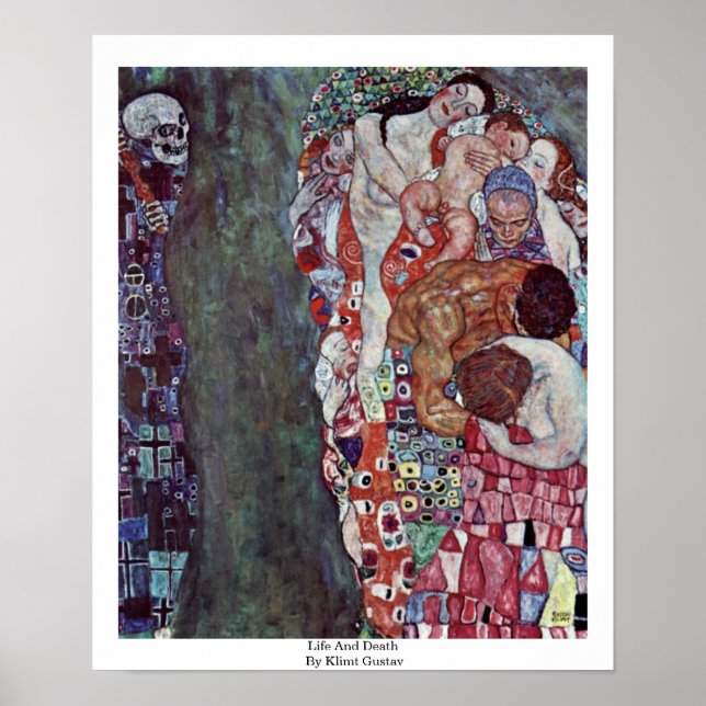 Poster Vie Et Mort De Klimt Gustav (Devant)