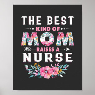 Poster Vie infirmière   Le Meilleur Genre De Mère Soulève