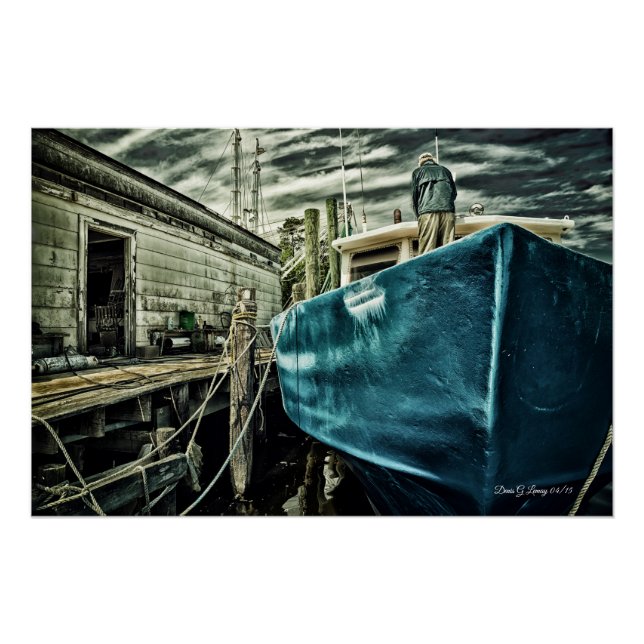 Poster Vie maritime (Devant)