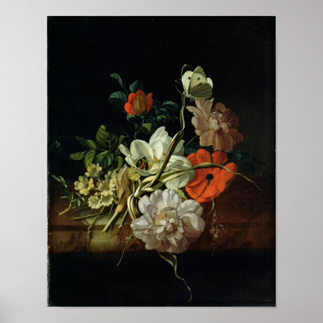 Poster Vie morte avec fleurs (Devant)