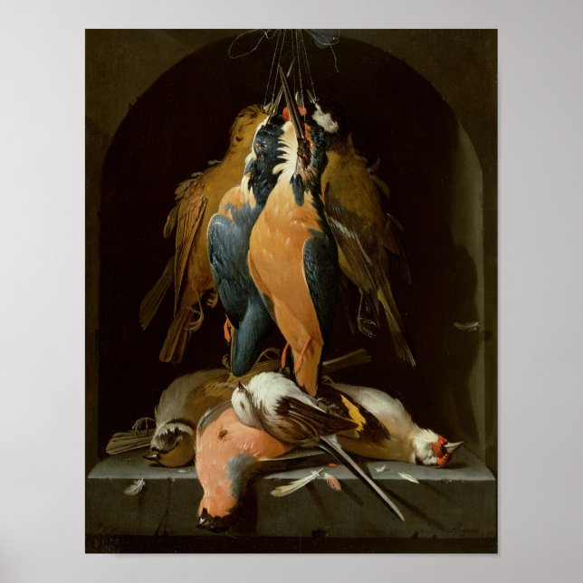 Poster Vie morte des oiseaux (Devant)