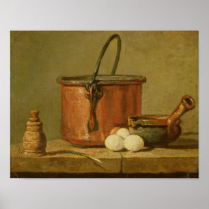 Poster Vie morte des ustensiles de Cuisine, Cauldron