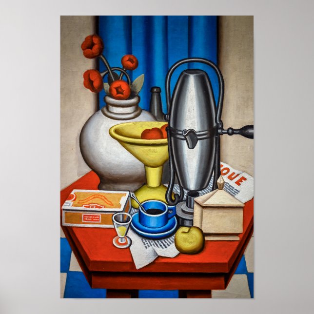 Poster Vie morte | Jean Metzinger | (Devant)