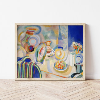 Poster Vie morte portugaise | Robert Delaunay