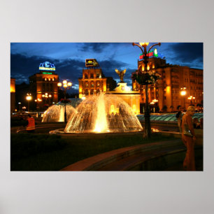 Poster Vie nocturne de Kiev
