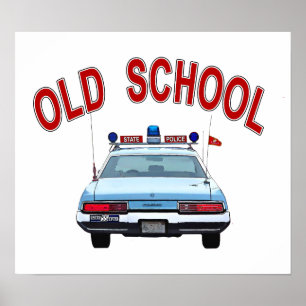 Poster Vieille école