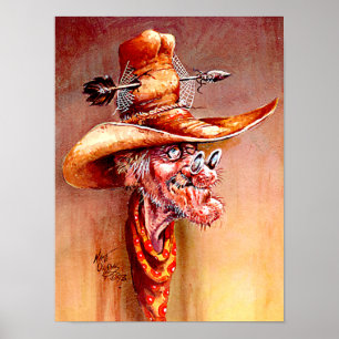 Poster Vieille foulque maroule