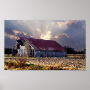 Poster Vieille grange