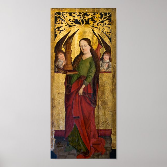 Poster Vieille image religieuse (Devant)