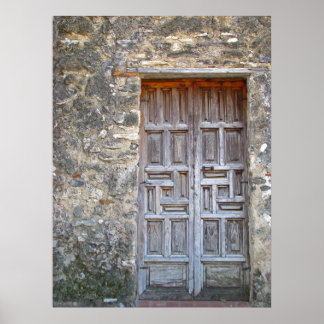 Poster Vieille porte espagnole