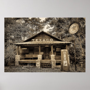 Poster Vieille station service