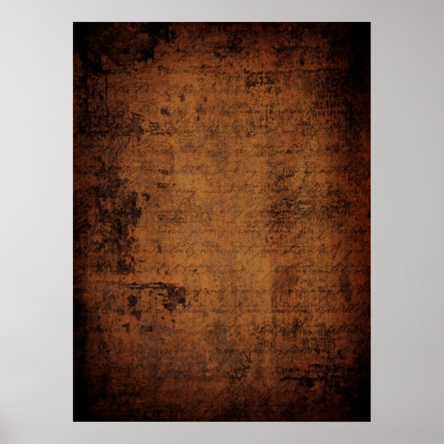 Poster Vieille texture vintage (Devant)